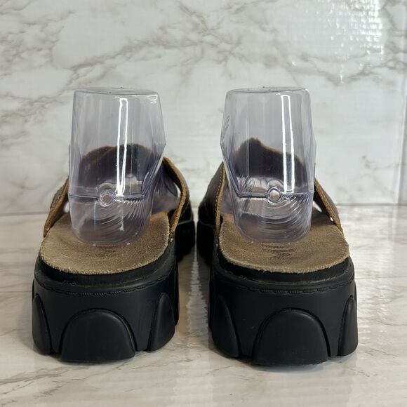 mia ladies chunky platform open toe sandals size 10 M y2k cute retro - Picture 6 of 9